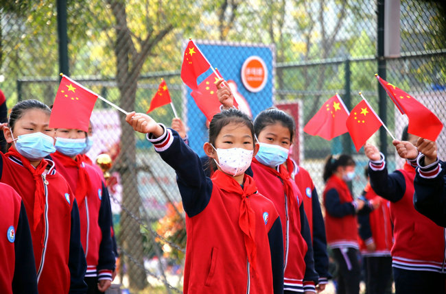 亳州中小學傳遞青春正能量 唱響紅色主旋律